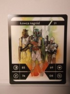STAR WARS Kaufland karta 21 Łowca Nagród
