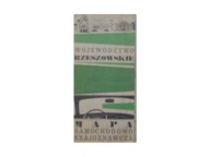 Województwo rzeszowskie mapa samochodowo-krajoznawcza Praca zbiorowa