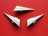 Proporczyki - 7 PUŁK ARTYLERII PRZECIWPANCERNEJ - 3 SZTUKI