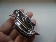 PIĘKNA BROSZKA KWIAT KWIATEK LILIA STAL NIERDZEWNA