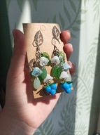 Kolczyki Stardew Valley - crystal fruit - rękodzieło, stal