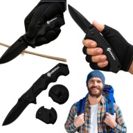 HIT NÓŻ SKŁADANY TAKTYCZNY SURVIVAL MYŚLIWSKI DO CIĘCIA OSTRY FINKA CAMPING