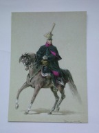 Pułk lekkokonny Gwardii Napoleona - Oficer rys Andrzej Jeziorkowski 1978