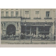 Kawiarnia Jusczyka 1910 BYTOM reprodukcja