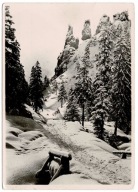 ZAKOPANE TATRY TRZY KOMINY NARCIARSKIE MISTRZOSTWA ŚWIATA 1962 STEMPEL FIS