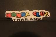 NAKLEJKA - HONDA CLUB - AUTO - MOTOR - ROWER - KOLEKCJA