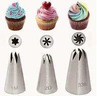 Tylka cukiernicze 336 , 1M , 2D komplet 3 sztuki