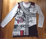 Lea.H!! ŚWIETNA BLUZECZKA-TUNICZKA rozm.L