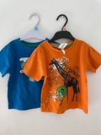 T-SHIRT-- BLUZKA-- 18-24 M--92 ---2 SZTUKI
