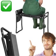 Krzesło ogrodowe SPJ TRADE metal czarny