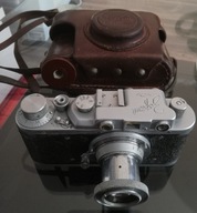 Zorki 1 aparat fotograficzny +etui , niski numer.