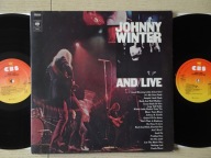 JOHNNY WINTER AND And/Live 2lp VG+/EX+ 2nd Holland press
