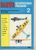 Barwa w Lotnictwie Polskim 2 Samoloty linii lotniczych 1919-1930