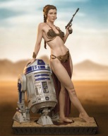 Żywica figurka Princess Leia "Star Wars" 1/10