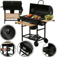 GRILL WĘGLOWY OGRODOWY BECZKA 3 RUSZTY WYSOKA JAKOŚĆ NAJTANIEJ +GRATIS