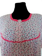 Koszula nocna DUŻA KRÓTKI rękaw 100% BAWEŁNA r. XL