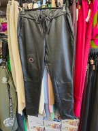 Spodnie LaMu czarne ekoskóra XL (3) !!!