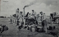 I WOJNA - KUCHNIA POLOWA - KRAFTWAGEN-PARK 1915r