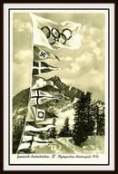 1936 r OLIMPIADA Winterspiele zegarek III rzesza GA-PA watch OLYMPIA BERLIN