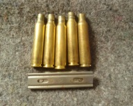 Carl Gustav Mauser M96 łódka + 5 łusek 6.5x55SE !