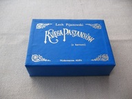 KSIĘGA PASJANSÓW+2 TALIE NIEUŻYWANYCH KART DO GRY W PUDEŁKU 1984 PIJANOWSKI