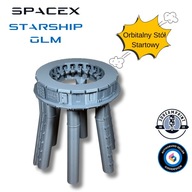 Starship SpaceX Stół Startowy Model druk 3D