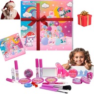 MARTINELIA JEDNOROŻEC KALENDARZ ADWENTOWY DLA DZIECI KOSMETYKI BŁYSZCZYK