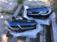 BMW 5 G30 G31 M5 F90 LCI Zderzak Pas Błotnik Lampa Laser BLACK Shadow Maska