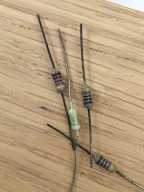4x Rezystor 470 Ohm, 1%, 0,25 W