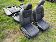 INFINITI Q50 11-17R FOTEL LEWY PRAWY KOMPLET KANAPA PÓŁ SKÓRA