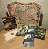 Wiedźmin 2 PC PL najlepszy KOLEKCJONERSKI BOX z Mapą , Kopertą