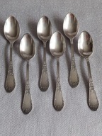 HEFRA PLATER ŁYŻECZKI DO ESPRESSO KAWY WZÓR ROMANSKI NIE FRAGET MAŁE