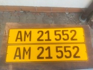 tablice rejstracyjne samochodowe kjolekcjonerskie