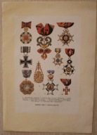 ORDERY NIEKTÓRYCH PAŃSTW OBCYCH - BROSZURKA