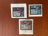 Rosja - set trzech znaczków