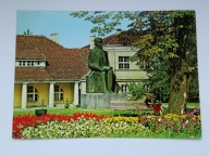 CZĘSTOCHOWA - pomnik H Sienikiewicza i Liceum Ogólnokształcące z 1975