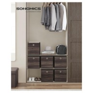 SONGMICS Kostki do przechowywania, zestaw 6 pojemników