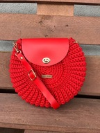 Torebka oreo ręcznie wykonana na szydełku. Na prezent