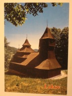 LUKOV - VENECIA. A woodem church of the 18th century, KOŚCIÓŁ, SŁOWACJA
