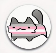 PRZYPINKI BADZIKI BUTTONY ZNACZKI 58 mm – na każdy gust! LGBTQ CAT