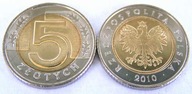 2010 r 5 zł złotych MW * MENNICZE