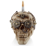 CZASZKA Z IROKEZEM figurka STEAMPUNK