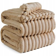 Koc Cotton world mikrofibra 200 cm x 220 cm szary