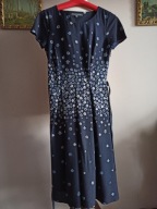 LAURA ASHLEY SUKIENKA w kwiatki z zakładkami 34