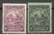Barbados xx J847 fauna konie morskie MH VF ząb.13,5x12,5