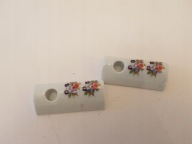 FIGURKA świecznik PORCELANOWY FUNNY DESIGN 2 SZTU