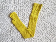 Wójcik rajstopy limonkowe w kropki nowe roz 122