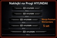 5 szt HYUNDAI Tucson Kona IONIQ i30, i20 Naklejki ochronne progi Bagażnik