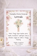 Pamiątka Chrztu Świętego w ramce a4 – wyjątkowy prezent personalizowany