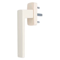 Klamka okienna aluminiowa do okien okna QUADRAT RAL9001 kremowa